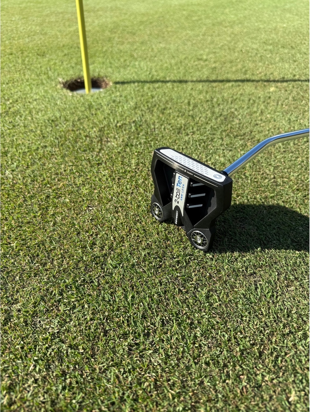 RH Odyssey 2 Ball Ten Arm Lock Golf Putter